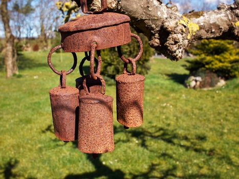 Beautiful metal old decorative garden bell wind chimes        