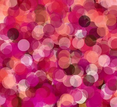 pink bokeh background