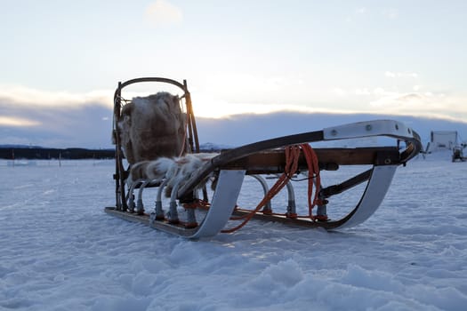 A sledge for wilderness adventures