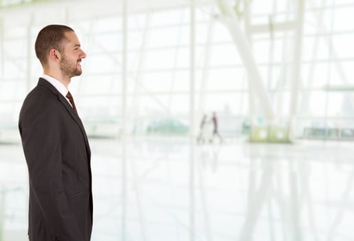 young business man portrait at the office