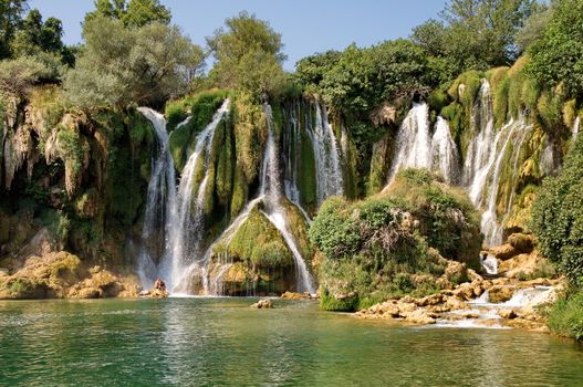 Kravice waterfalls in Bosnia Herzegovina