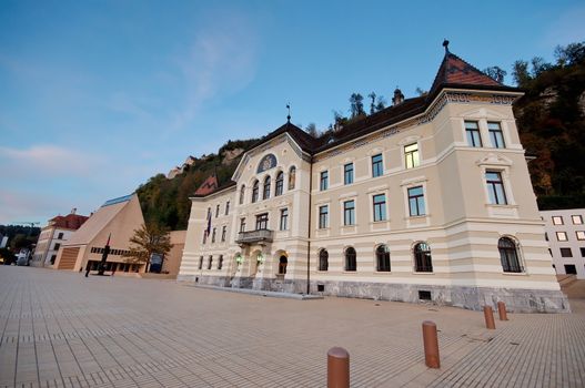 Parliament of Liechtenstein in Vaduz