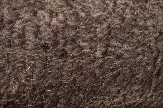 Close up photo of brown boar hairs