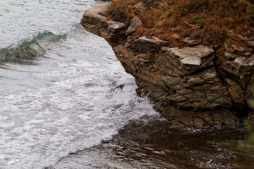 Beautiful landscape of the beautiful blue sea