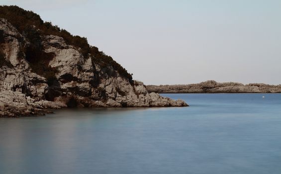 Beautiful landscape of the beautiful turquoise sea