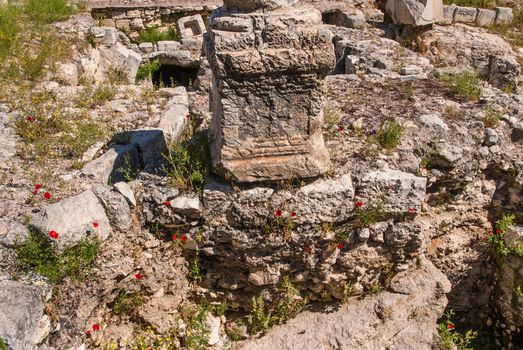 Ruins of the Temple of Serapis in Jerusalem