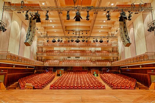 Studio 4 in the famous Flagey Building (the former house of the Radio)