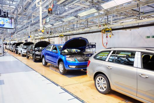 MLADA BOLESLAV, CZECH REPUBLIC - MAY 30: Skoda Auto celebrates 120 years since its establishemnt by Open Doors Day on May 30, 2015 in Mlada Boleslav