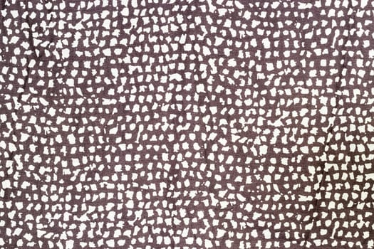 Closeup detail of brown seamless farbric pattern background