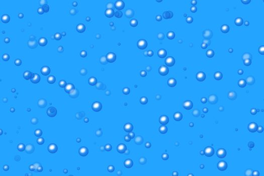 blue bubbles texture