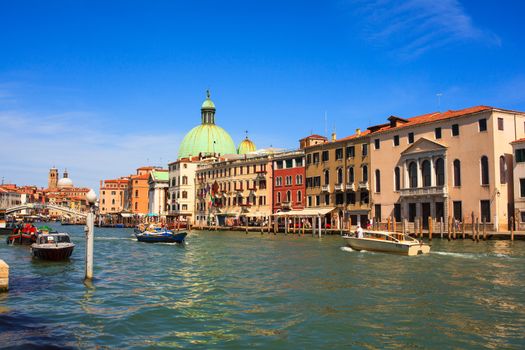 View of San Simeone e Giuda church in Venice