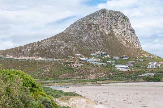 ROOI ELS, SOUTH AFRICA - DECEMBER 23, 2014: Rooi Els town between Gordons Bay and Kleinmond. It is a popular vacation spot for anglers