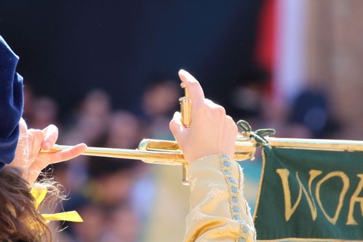 Palio, the city celebrates with competitions of the flag wavers and the parade of the districts