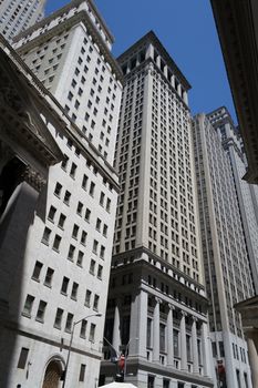 Buildings in Wall Street