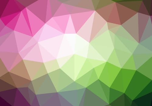 multicolor abstract geometric rumpled triangular low poly style illustration graphic background