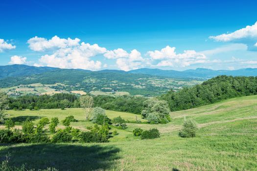 Tuscany. Hills in spring season, Italy.