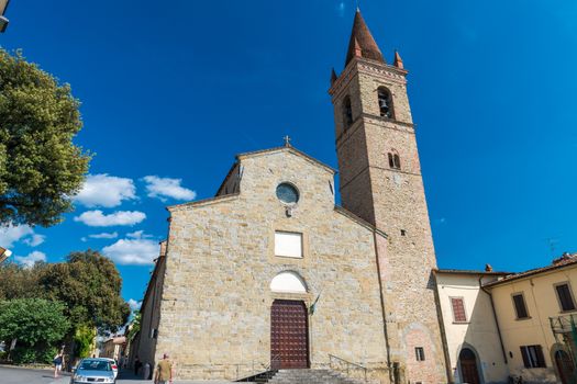 Arezzo - Church of Saint Augustin.