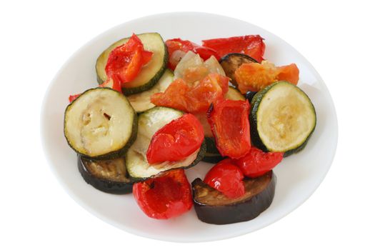vegetables on plate