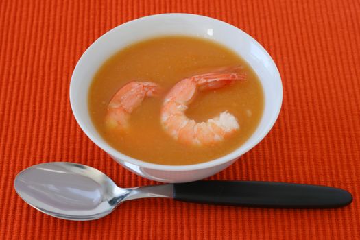 soup with seafood