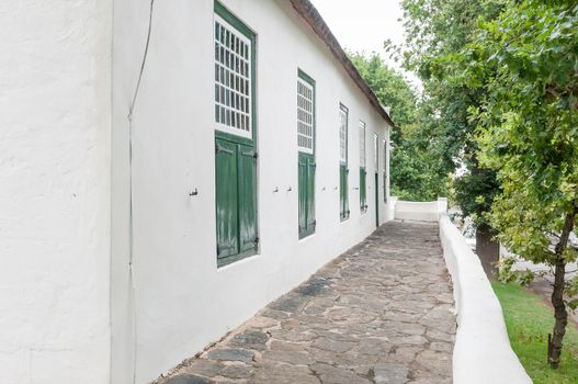 The historic  Drosdy in Swellendam, built by the Dutch East India Company in 1747