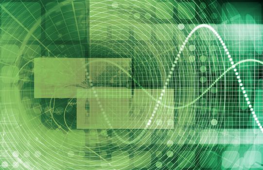 Communication Technology with Moving Data in Art