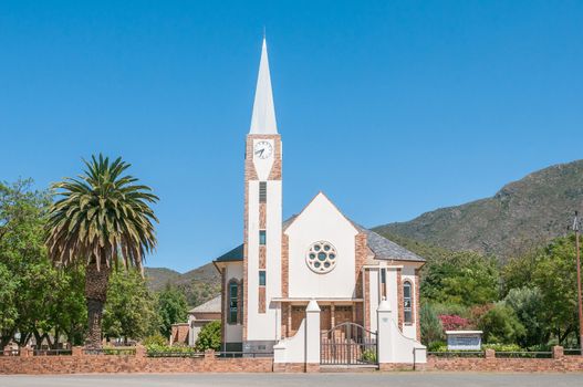 Dutch Reformed Church Kangovalleie at Schoemanshoek near Oudtshoorn, South Africa