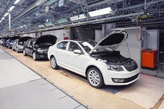 MLADA BOLESLAV, CZECH REPUBLIC - MAY 30: Skoda Auto celebrates 120 years since its establishemnt by Open Doors Day on May 30, 2015 in Mlada Boleslav