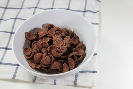 Breakfast cereal in a bowl