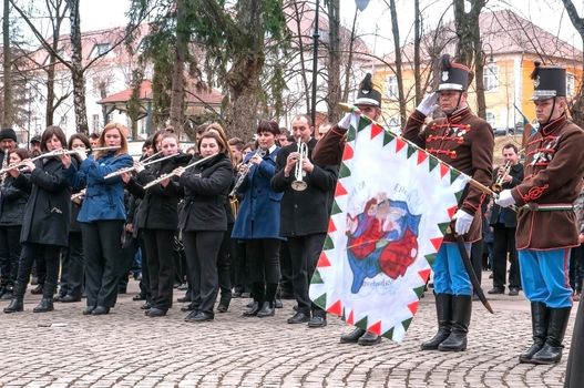 Hungary 's Day , celebrated in Saint George city , Romania!