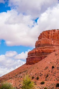 landscapes near abra kanabra and zion national park in utah