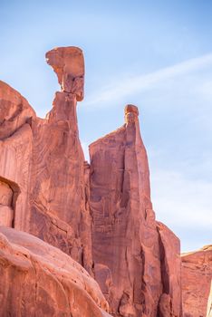 arches national park near delicate arch