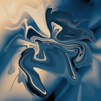 Blue abstract gradient in elegant pattern.