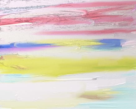 Pastel oil painting on canvas digital.