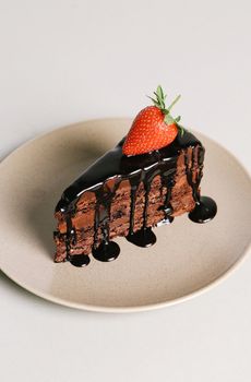 Delicious cake on the table