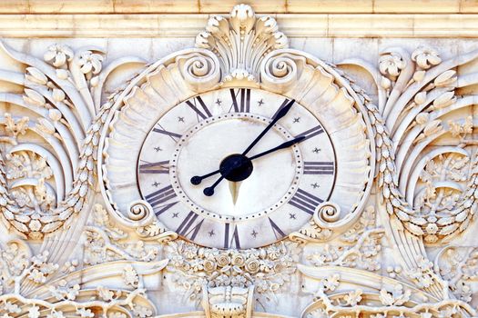 Antique stone clock 