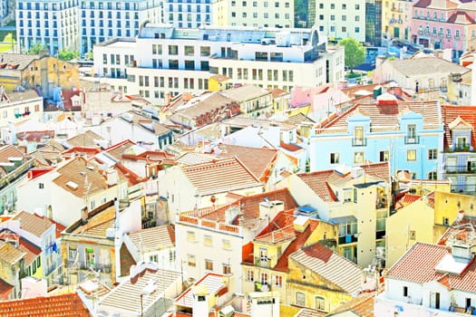 Lisbon houses in Portugal Europe