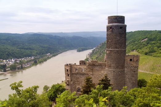 Maus Castle at the Rhine