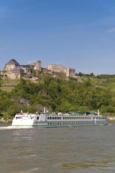 Castle Rheinfels at the Rhine