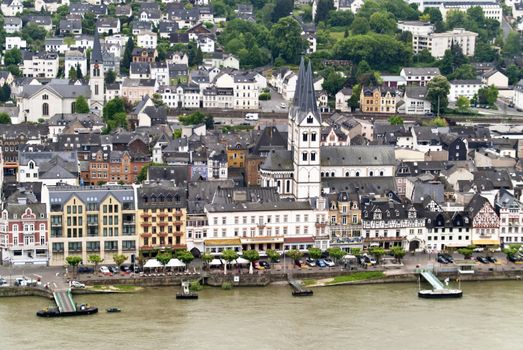 Boppard at the River Rhine