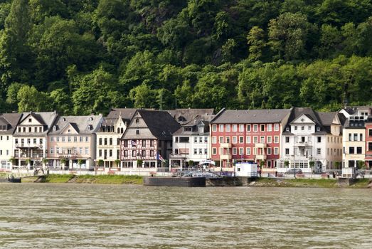 St. Goar at the Rhine