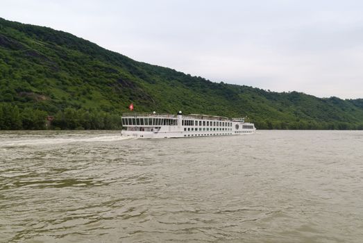 Ship on the Rhine