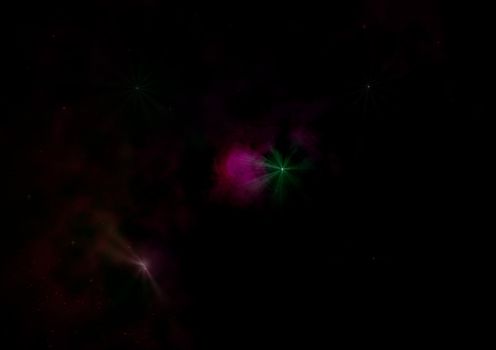 Small part of an infinite star field of space in the Universe. "Elements of this image furnished by NASA".