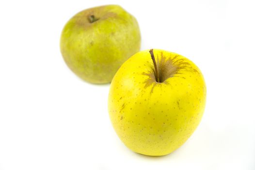 Apples isolated on white background