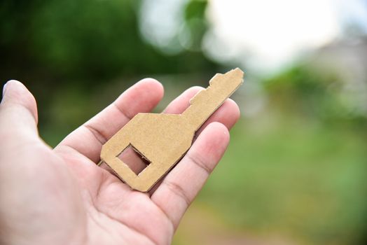 Concept of build houses on my vacant land
