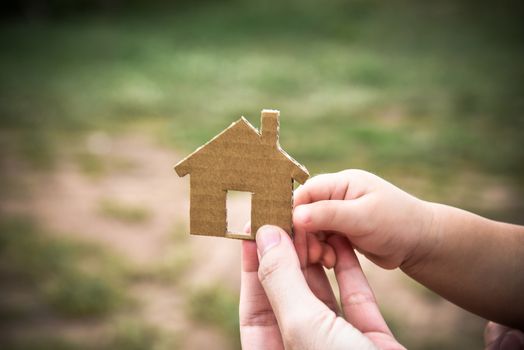 The concept of building houses on vacant land. For me and family