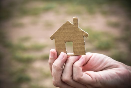 The concept of building houses on vacant land. For me and family