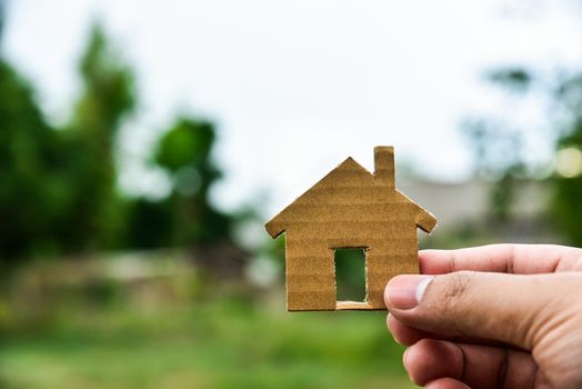 The concept of building houses on vacant land. For me and family