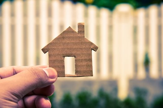 The concept of building houses on vacant land. For me and family