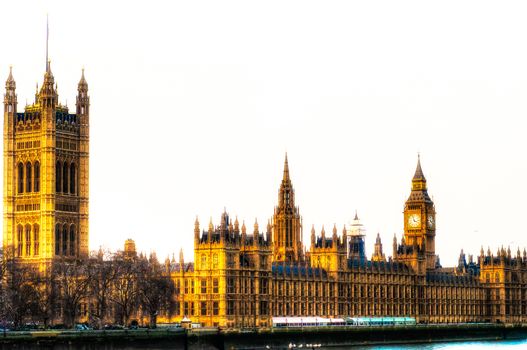 Big Ben and Houses of Parliament, London, UK