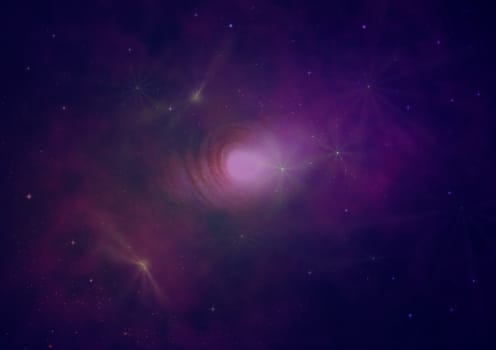 Small part of an infinite star field of space in the Universe. "Elements of this image furnished by NASA".